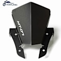 Pikkukuva 1 / 5: Moottoripyörän Tuulilasi YAMAHA MT07 MT-07 FZ-07 2013 2014 2015 2016 2017 Moottoripyörän Tuulenohjain Tuulisuoja MT 07