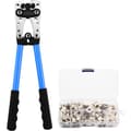 Krimpverktyg + 60 terminaler kit - AWG 10-0. 6/10/16/25/35/50 mm²