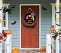 Miniatyrbild 4 av 5: Decorative Hanging Panel for Front Door Witch Theme Halloween Decoration