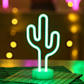 Miniatyrbillede 1 af 5: LED Neon Lys Skilt Vægsmykke Natlys USB/Batteridrevet Neon til Jul Fødselsdag Gave Fest Børn Stue Bryllup De