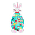 DIY Easter Bunny Felt Decoration Set For Kids With Easter Eggs And Rabbit Removable Puzzle Ornaments Easter Wall Hanging (FMY)