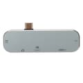 Miniatyrbilde 6 av 8: USB C HUB Type C til USB3.1 4K High Definition Multimedia Interface 480 Mbps 100W Strømlading 5 i 1 USB C-adapter
