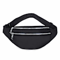 Pikkukuva 1 / 3: Vyölaukku Nylon - 2 Lokeroa Musta Svart Black