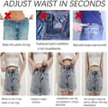 Miniatyrbilde 5 av 5: 10 stk jeansknapper, 17 mm avtagbar metall DIY-knapp, justerbar