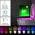 Miniatyrbild 4 av 5: Motion Sensor Toilet Light: Set of 2 LED Night Lights with 8 Color Changes