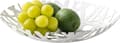 Fruktkorg, Metall, Vit, One Size