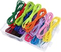 36 meter 2 mm tyk elastisk snor til perler, strækbar gummirem, smykkesnore, 18 farver