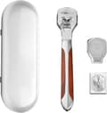 Callus Remover with Storage Case - Includes 10 Double-Sided Blades, Foot File, Stainless Steel