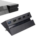 5-ports USB-hub for PS4 høyhastighetslader kontroller splitter utvidelsesadapter H