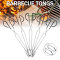 Miniatyrbild 2 av 9: Extra lång saxtång 41 cm Rostfritt stål Grilltång Grilltång Matlagningsredskap Köksredskap B