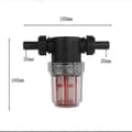 Miniatyrbild 3 av 5: Pressure Washer Water Filter Inline 20mm Hose 100 Mesh Inlet Quick Connect Filter