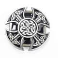 Celtic Cross Bältesspänne Metallstift Stängning Biker Triker Bälte (FMY)