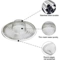 Miniatyrbillede 3 af 5: Sæt med 3 si i rustfrit stål, anti-tilstopning afløbsfilter til vask, si (7 cm diameter)