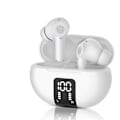 Pikkukuva 1 / 2: Bluetooth 5.3 Langattomat Kuulokkeet - HiFi Stereo Ääni, Vedenpitävät In-Ear Kuulokkeet Mikrofonilla iPhone/Samsung/Android, Valkoinen