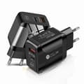 Miniatyrbillede 5 af 5: PD20W hurtigoplader 5V3A europæisk opladningsadapter type-c QC3.0