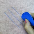 Miniatyrbild 2 av 5: Triangular tailor's chalk, sewing chalk and fabric markers for patchwork, sewing accessories (10 pieces)