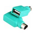 PS/2 till USB-adapter för tangentbord och mus, 2-pack från Oxusbor (Obs: PASSAR INTE ALLA MODERKORT)