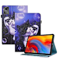 Miniatyrbillede 1 af 5: Læder Smart Cover til Lenovo Tab M11 / Xiaoxin Pad 11 2024 Bubble Cat