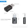 Pikkukuva 4 / 5: USB Bluetooth 5.0 -sovitin, USB Bluetooth -äänilähetin 5.0 -vastaanotin Bluetooth-sovitin 3,5 mm:n äänikaapelilla PC:lle/TV:lle/autolle/kaiuttimille/MP3:lle/kuulokkeille
