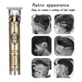 Hair Clipper with Accessories Rechargeable Gold