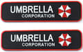 Miniatyrbilde 1 av 5: 2 stk Resident Evil Umbrella Corporation PVC-merker Emblem