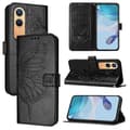 Etui til OnePlus Nord CE4 Lite 5G YB Imprinting Series-4 Sommerfuglblomst Flip Læder Pung Etui