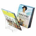 Miniatyrbillede 3 af 5: Transparent Vinylpladestativ til Skrivebordsalbum, Akryl Vinylpladehylde Display 50 LP-plader