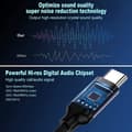 Miniatyrbillede 3 af 5: USB Type C til 3,5 mm hunadapter til hovedtelefoner - 2-pak