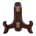 Plate Rack Wooden Stand Display Plate Holder Easel Friends 5-10cm Compatible Items 1-pack [DB] Coffee Coffee