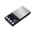 Jewelry Scale 50g/0.001g for Valuation and Analysis - Portable Battery-Powered Pocket Scale with Multi-Unit g/oz/ozt/dwt/ct/gn, Compact Silver