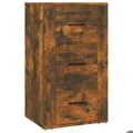 Maison Exclusive - Buffé Ek rökt 40x33x70 cm Ingenjörsträ Rökt ek