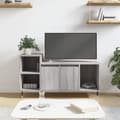 Maison Exclusive - TV-möbel Sonoma grå 100x35x55 cm Ingenjörsträ Sonoma grå