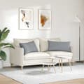 Miniatyrbild 4 av 6: Soffkuddar - EXKLUSIV HEM - 80 x 40 cm - Ljusgrå - Polyester - Set om 2 avtagbara Ljusgrått