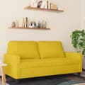Maison Exclusive - Soffa 2-sits Gul 140 cm Sammet Gul