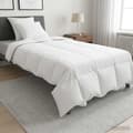 Maison Exclusive - Valkoinen peitto 140 x 220 cm Polyesteri, Bambuu Vit