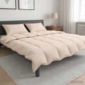 Maison Exclusive - Duvetset 2 pc 260 x 220 cm Alla säsonger Beige beige