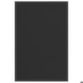 Maison Exclusive - Sort dørmåtte 60x90 cm Svart