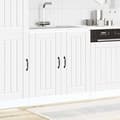Maison Exclusive - Basmöbel för tvättställ Lucca vit ingenjörsträ