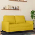 Maison Exclusive - Soffa 2-sits Gul 120 cm Sammet Gul