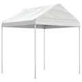 Miniatyrbillede 1 af 6: Belvédère - Ikke specificeret - 17,84x2,28x2,69 m - Polyethylen - Galvaniseret stål - Selvbærende hvid