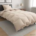 Maison Exclusive - Duvetset 2 pc 140 x 220 cm Kapok och Polyester Beige beige