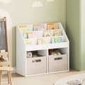 Maison Exclusive - Barnbibliotek Vit 72,5 x 29,5 x 69 cm