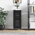 Maison Exclusive - Buffet Sort 34,5x34x90 cm Ingeniørtræ Svart