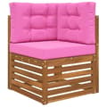 Miniatyrbild 3 av 6: Utomhuskudde - EXKLUSIV HEM - 60 x 60 cm - Polyester - Rosa - Avtagbart blixtlåsfodral Ros