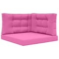 Miniatyrbild 2 av 6: Stolskuddar - MAISON EXCLUSIVE - 80 x 80 cm - Polyester - Rosa - Avtagbart överdrag Ros