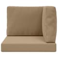 Miniatyrbild 6 av 6: Utomhuskudde - EXKLUSIV HEM - 60 x 60 cm - Polyester - Taupe - Avtagbart blixtlåsfodral Mol