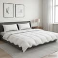 Maison Exclusive - Duvetset 90 % gåsdun FULDA 3 delar 200 x 220 cm