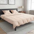 Maison Exclusive - Duvetset 2 pc 260 x 220 cm Alla säsonger Beige beige
