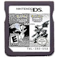 Miniatyrbillede 2 af 2: Videospilkassette Nds Spilkonsolkort Ds 2ds 3ds Guld Soul Silver Sort Hvid 2 I 1