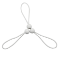 Miniatyrbild 3 av 5: Tältband för utomhus, elastiska gummiband med boll, presenningfäste A (50 stycken)